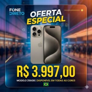 OFERTA ESPECIAL 15 PRO MAX 256GB A+